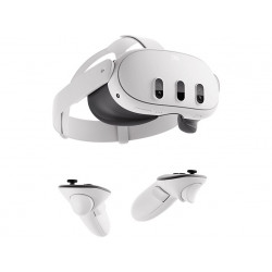 Gafas de realidad virtual - Meta Quest 3, 512 GB, Resolución 4K, Blanco