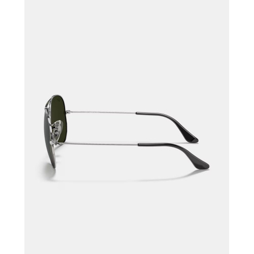 Gafas de sol RB3025 AVIATOR LARGE METAL unisex piloto en metal con lente espejada Plata