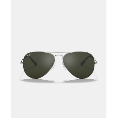 Gafas de sol RB3025 AVIATOR LARGE METAL unisex piloto en metal con lente espejada Plata