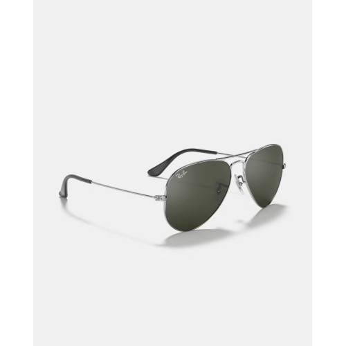Gafas de sol RB3025 AVIATOR LARGE METAL unisex piloto en metal con lente espejada Plata