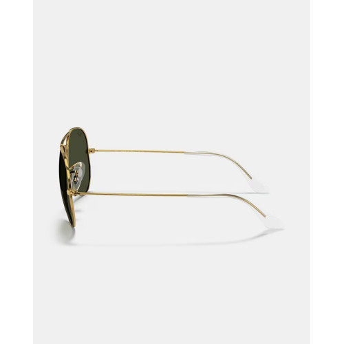 Gafas de sol RB3025 AVIATOR LARGE METAL unisex piloto en metal Oro
