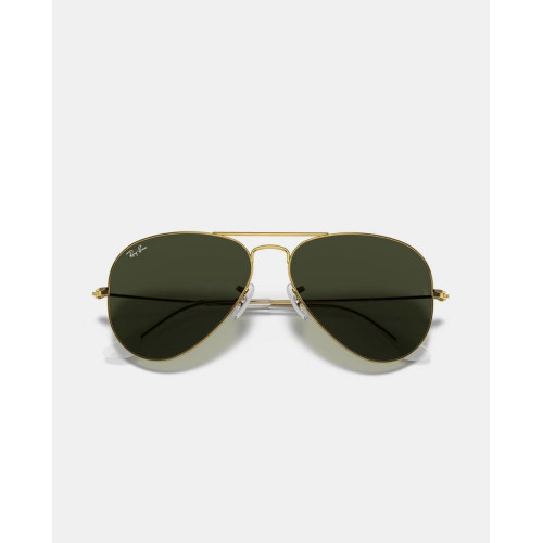 Gafas de sol RB3025 AVIATOR LARGE METAL unisex piloto en metal Oro