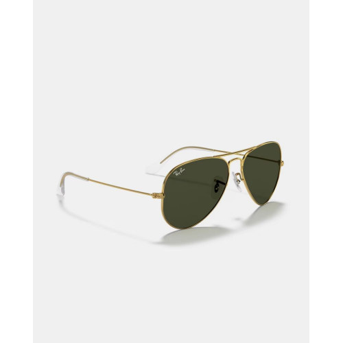 Gafas de sol RB3025 AVIATOR LARGE METAL unisex piloto en metal Oro