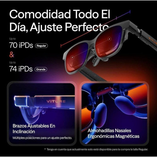 Gafas XR VITURE Luma Pro Pantalla 152