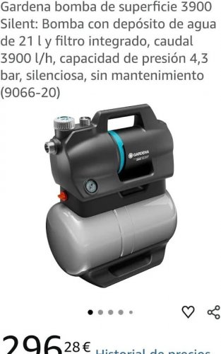 Gardena Grupo de Presión 3900 Silent