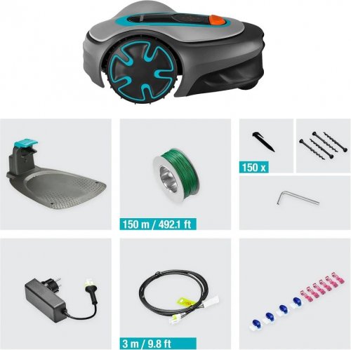 Gardena Robot cortacésped Sileno