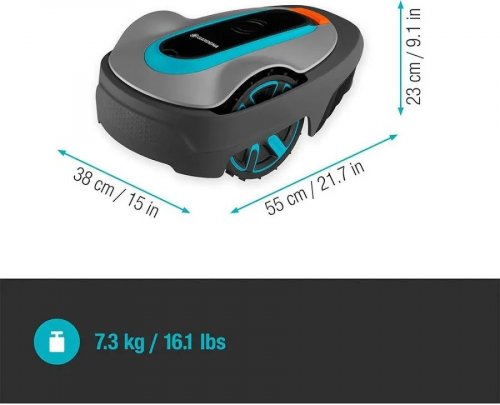 Gardena Robot Cortacésped Sileno City 250