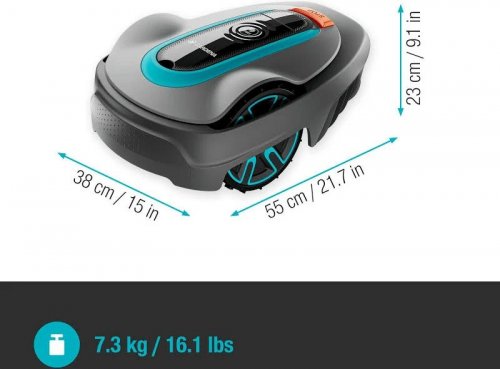 Gardena Robot Cortacésped Sileno City 500
