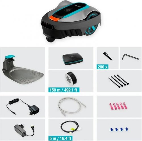 Gardena Robot Cortacésped Sileno City 500