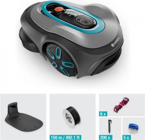 Gardena Robot cortacésped Sileno max 800