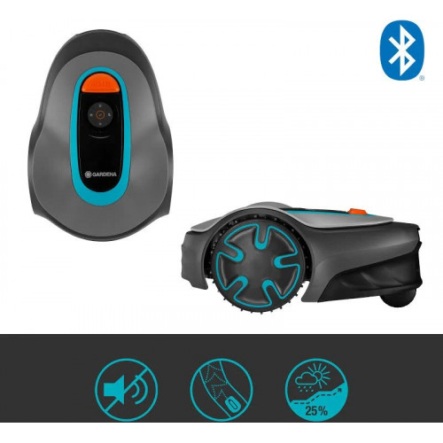 Gardena Robot Cortacésped sileno minimo 250m²