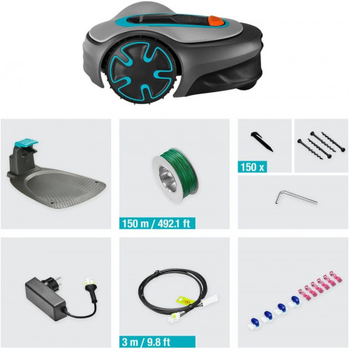 Gardena Robot Cortacésped sileno minimo 250m²