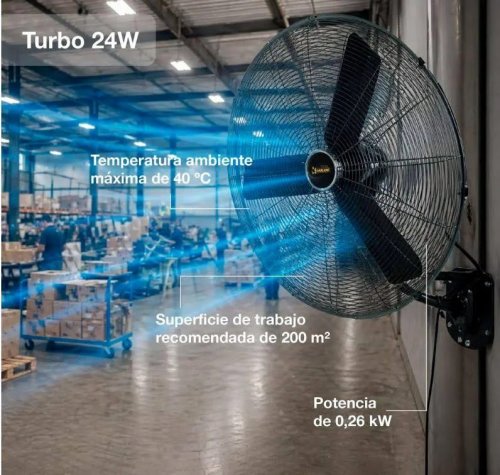 Garland Turbo 24w-V23 Ventilador industrial
