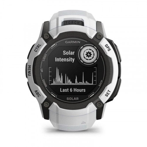 Garmin Instinct 2X Solar Reloj Smartwatch Blanco