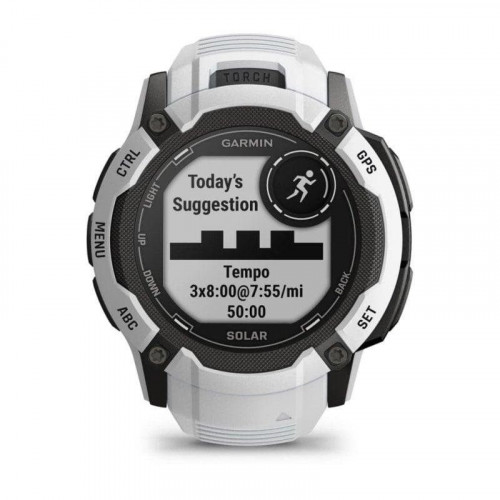 Garmin Instinct 2X Solar Reloj Smartwatch Blanco