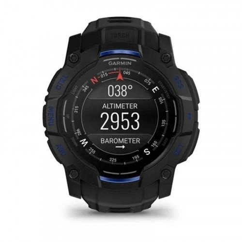 Garmin Instinct 3 Bluetooth GPS 45mm AMOLED Negro Azul Resistencia al Agua 10ATM SpO2 Pulsómetro