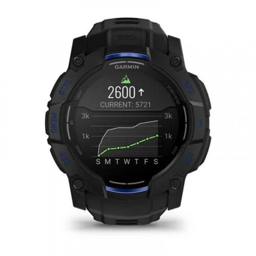 Garmin Instinct 3 Bluetooth GPS 45mm AMOLED Negro Azul Resistencia al Agua 10ATM SpO2 Pulsómetro