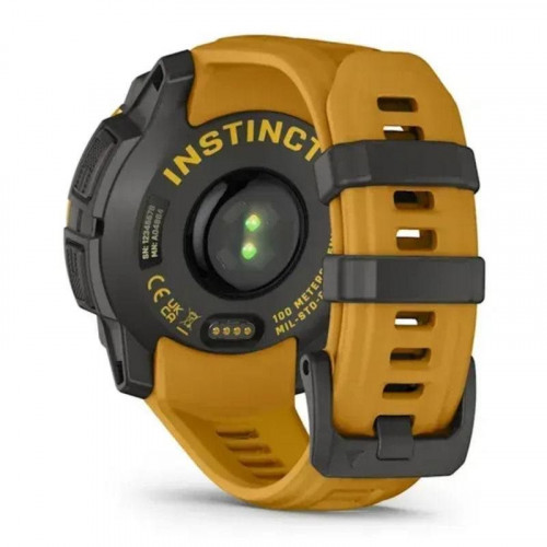 Garmin Instinct 3 GPS Bluetooth 45mm Power Glass Amarillo Talla Única Resistencia Agua 10ATM SpO2 Pulsómetro