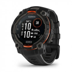Garmin Instinct 3 Solar GPS Bluetooth 50mm MIP Negro Resistencia al Agua 10ATM SpO2 Pulsómetro