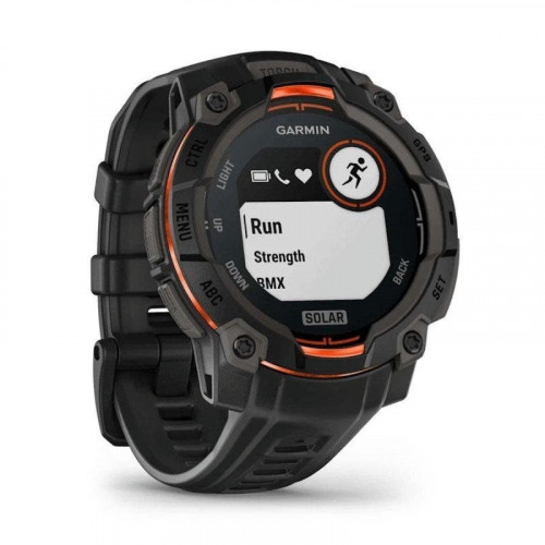 Garmin Instinct 3 Solar GPS Bluetooth 50mm MIP Negro Resistencia al Agua 10ATM SpO2 Pulsómetro
