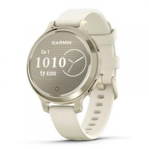 Garmin Lily 2 Active GPS Bluetooth 38mm Digital Beige Correa Silicona Talla Única Resistencia Agua 5ATM SpO2 Pulsómetro Monitor Sueño