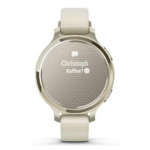 Garmin Lily 2 Active GPS Bluetooth 38mm Digital Beige Correa Silicona Talla Única Resistencia Agua 5ATM SpO2 Pulsómetro Monitor Sueño