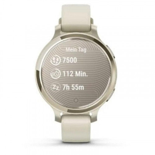Garmin Lily 2 Active GPS Bluetooth 38mm Digital Beige Correa Silicona Talla Única Resistencia Agua 5ATM SpO2 Pulsómetro Monitor Sueño