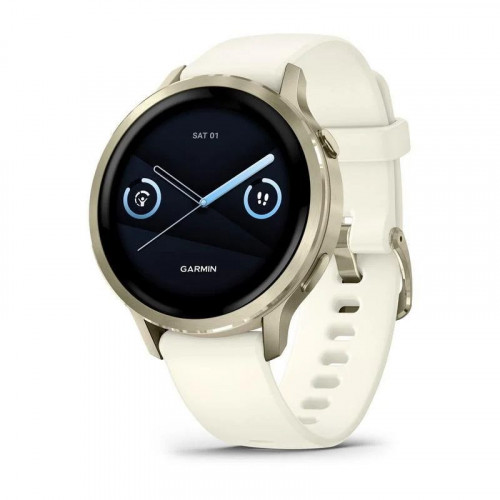 Garmin Venu 4 Bluetooth GPS 41mm AMOLED Blanco Resistencia Agua 5ATM Pulsómetro SpO2 L