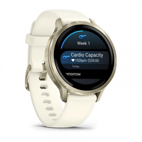 Garmin Venu 4 Bluetooth GPS 41mm AMOLED Blanco Resistencia Agua 5ATM Pulsómetro SpO2 L