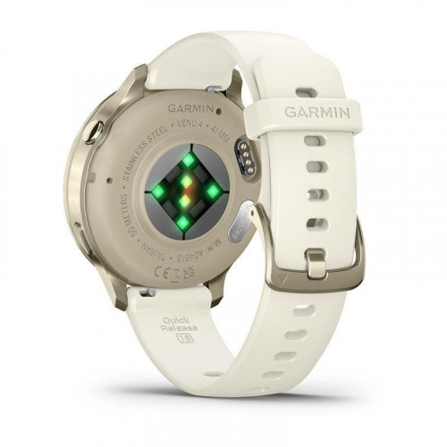 Garmin Venu 4 Bluetooth GPS 41mm AMOLED Blanco Resistencia Agua 5ATM Pulsómetro SpO2 L