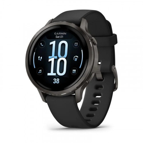 GARMIN Venu 4 Bluetooth GPS 41mm AMOLED Negro Resistencia Agua 5ATM Pulsómetro SpO2 Monitor de Sueño