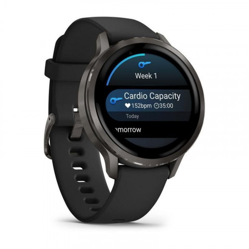 GARMIN Venu 4 Bluetooth GPS 41mm AMOLED Negro Resistencia Agua 5ATM Pulsómetro SpO2 Monitor de Sueño