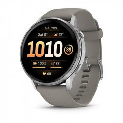GARMIN Venu 4 Bluetooth GPS 45mm AMOLED Gris Resistencia Agua 5ATM Pulsómetro SpO2
