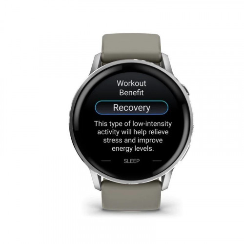 GARMIN Venu 4 Bluetooth GPS 45mm AMOLED Gris Resistencia Agua 5ATM Pulsómetro SpO2