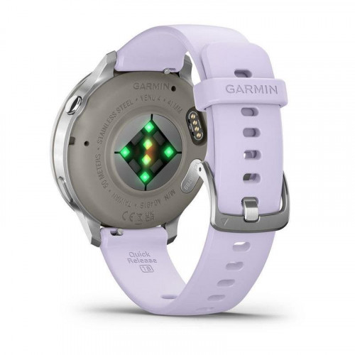 Garmin Venu 4 Bluetooth WiFi GPS 41mm AMOLED Morado Correa Silicona Resistencia Agua 5ATM SpO2 Pulsómetro Monitor Sueño