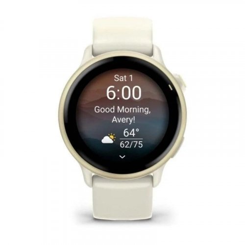 Garmin vívoactive 6 AMOLED 42mm Blanco GPS 8GB Sensor Óptico 5ATM