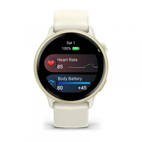 Garmin vívoactive 6 AMOLED 42mm Blanco GPS 8GB Sensor Óptico 5ATM