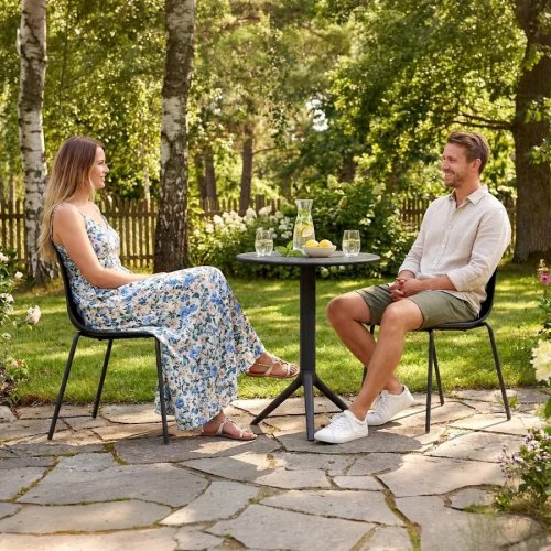 Gartenmbel-Set Torin mit 2 Sthlen
