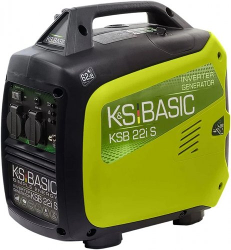 Gasolina k&s basic 22is inversor generador de energía generador