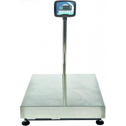 gastrodomus Báscula monocelular completa con capacidad de 60 kg y precisión de 10 g L 500 mm x P 400 mm x A 840 mm