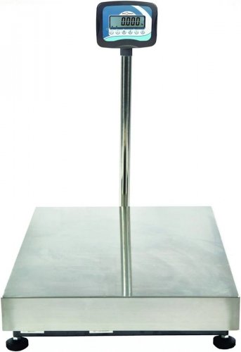 gastrodomus Báscula monocelular completa con capacidad de 60 kg y precisión de 10 g L 500 mm x P 400 mm x A 840 mm