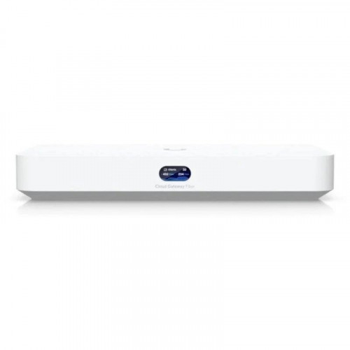 Gateway Ubiquiti UCG-Fiber ARM Cortex 4 Puertos LCM PoE 10Gbps Blanco