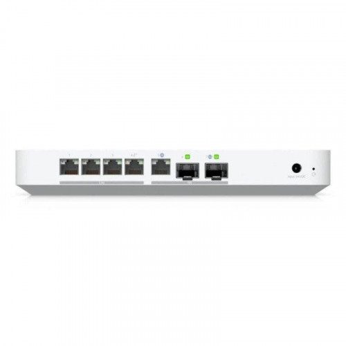 Gateway Ubiquiti UCG-Fiber ARM Cortex 4 Puertos LCM PoE 10Gbps Blanco