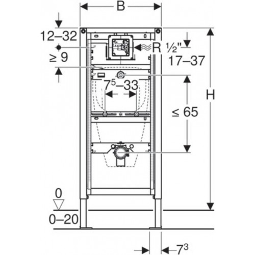 Geberit Duofix (111.616.00.1)