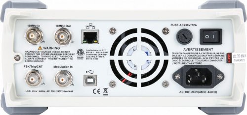 Generador de funciones, 60 MHz, 2 canales