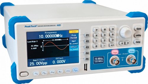 Generador de funciones arbitrarias, 1 µHz ... 10 MHz
