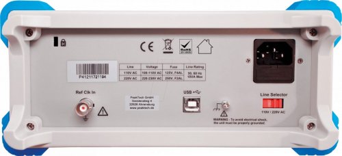 Generador de funciones arbitrarias, 1 µHz ... 10 MHz