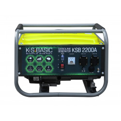 Generador de gasolina KSB 2200A, potencia máxima 2,2 kW