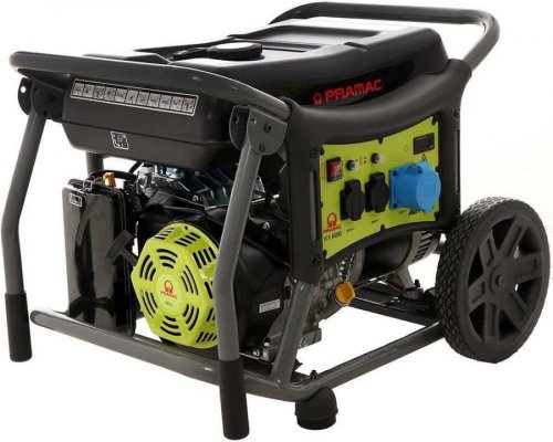 Generador de gasolina Pramac wx6200es de 5300 w