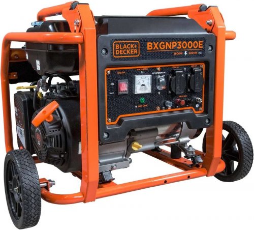 Generador Gasolina black+decker 3000w